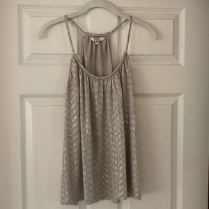 BB DAKOTA sparkle glitter sleeveless tank